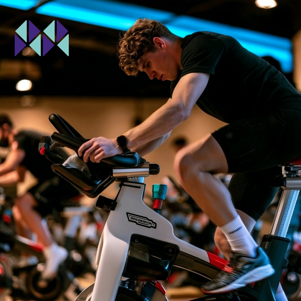 Lezione di Spinning in sala SPZ
